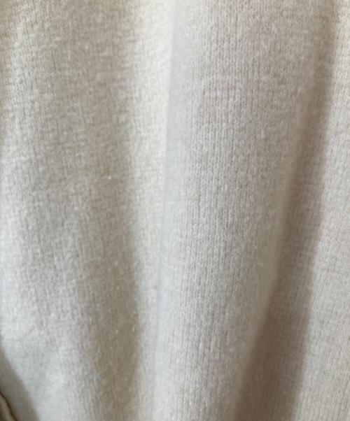 TENNE HANDCRAFTED MODERN（テン ハンドクラフテッド モダン）TENNE HANDCRAFTED MODERN (テン ハンドクラフテッド モダン) ノーカラーニットコート アイボリー サイズ:FREEの古着・服飾アイテム