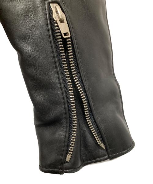 Lewis Leathers（ルイスレザース）Lewis Leathers (ルイスレザース) 441T CYCLON TIGHT FIT ダブル ライダース レザー ジャケット ブラック サイズ:32の古着・服飾アイテム