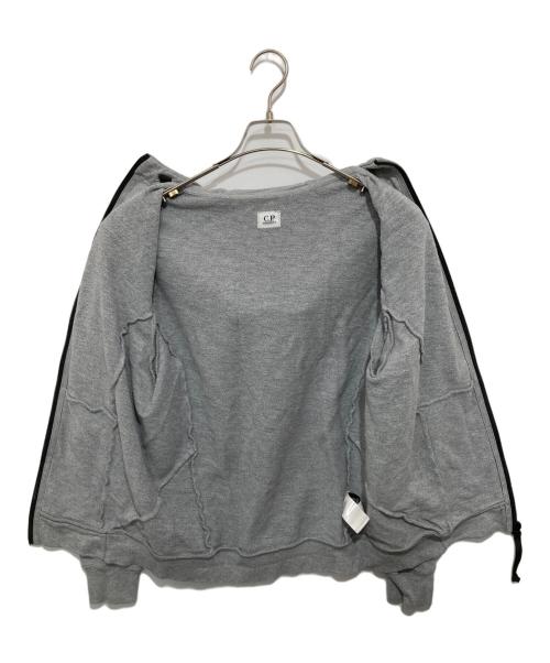 C.P COMPANY（シーピーカンパニー）C.P COMPANY (シーピーカンパニー) GOGGLES SWEAT PARKA ゴーグルズ スウェット パーカー 07CMSS003A グレー サイズ:Mの古着・服飾アイテム