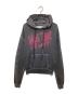 OFFWHITE（オフホワイト）の古着「DIAG VINTAGE OVER HOODIE　ダイアグヴィンテージオーバーフーディ　19SS」｜ブラック