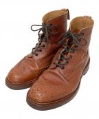 Tricker's×PAUL SMITHトリッカーズ×ポールスミス）の古着「別注 カントリーブーツ　M6178」｜ブラウン