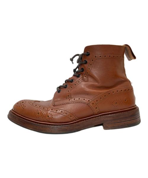 Tricker's（トリッカーズ）Tricker's (トリッカーズ) PAUL SMITH (ポールスミス) 別注 カントリーブーツ　M6178 ブラウン サイズ:8の古着・服飾アイテム