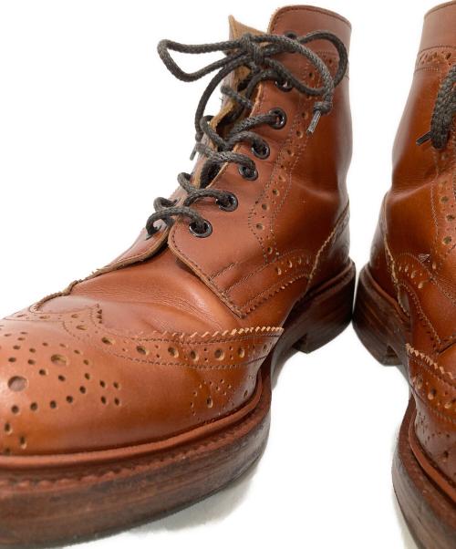 Tricker's（トリッカーズ）Tricker's (トリッカーズ) PAUL SMITH (ポールスミス) 別注 カントリーブーツ　M6178 ブラウン サイズ:8の古着・服飾アイテム