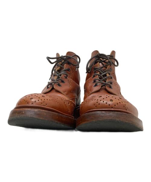 Tricker's（トリッカーズ）Tricker's (トリッカーズ) PAUL SMITH (ポールスミス) 別注 カントリーブーツ　M6178 ブラウン サイズ:8の古着・服飾アイテム