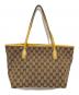 GUCCI (グッチ) グッチョリ オリバー GGキャンバストート　212374 ブラウン：32000円