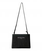 BALENCIAGAバレンシアガ）の古着「ネイビーポシェット　339937」｜ブラック