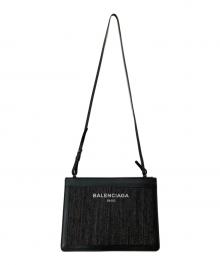 BALENCIAGA（バレンシアガ）の古着「ネイビーポシェット　339937」｜ブラック