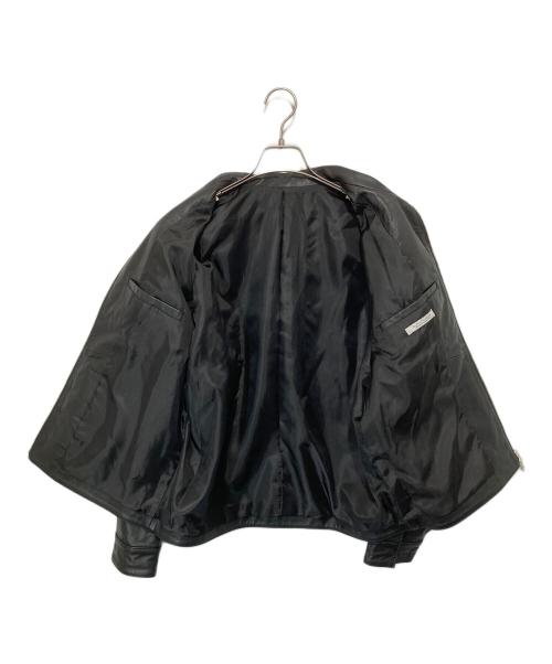 JOURNAL STANDARD（ジャーナルスタンダード）JOURNAL STANDARD (ジャーナルスタンダード) シープレザー ステンカラー ブルゾン ブラック サイズ:Mの古着・服飾アイテム