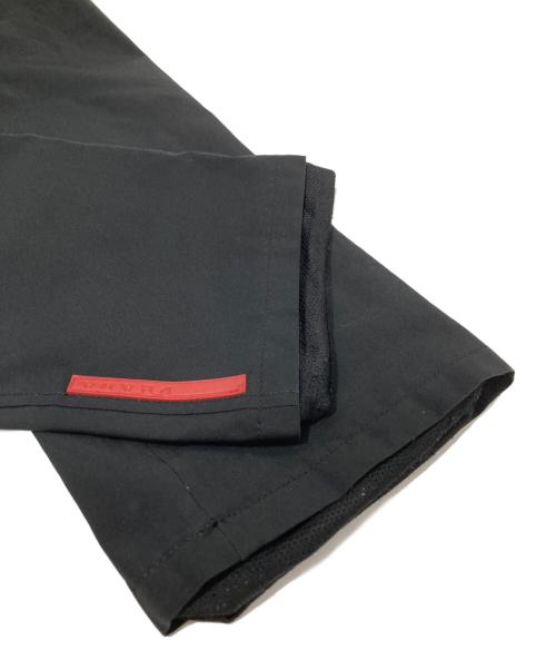 PRADA SPORTS（プラダスポーツ）PRADA SPORTS (プラダスポーツ) 裾ラバープレートパンツ ブラック サイズ:44の古着・服飾アイテム