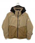DESCENTEデサント）の古着「S.I.O INSULATED JACKET/ALLROUND エス アイ オー インシュレイテッドジャケットオールラウンド DWUSJK52」｜ベージュ