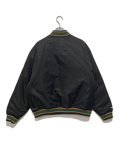 SUPREME（シュプリーム）SUPREME (シュプリーム) MITCHELL & NESS (ミッチェルアンドネス) Camo Logo Varsity Jacket　カモロゴバーシティジャケット　25SS ブラック サイズ:Mの古着・服飾アイテム