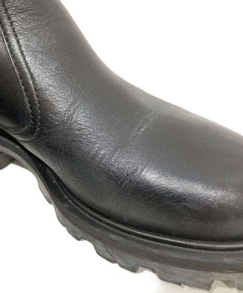 CELINE（セリーヌ）CELINE (セリーヌ) マーガレットチェルシーブーツ ブラック サイズ:36の古着・服飾アイテム