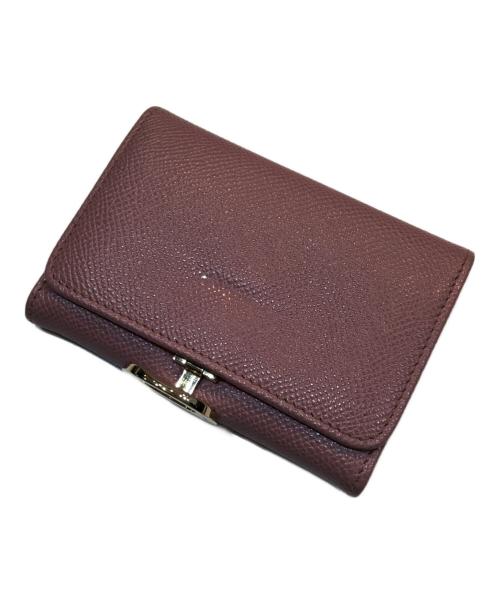 BVLGARI（ブルガリ）BVLGARI (ブルガリ) ロゴクリップカードケース ピンクの古着・服飾アイテム