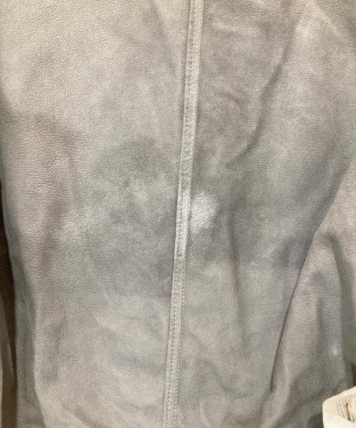 JIL SANDER（ジルサンダー）JIL SANDER (ジルサンダー) シープレザーショートコート ネイビー サイズ:４０の古着・服飾アイテム