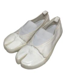 Maison Margiela（メゾンマルジェラ）の古着「キャンバスTABIスリッポン　S58WS0126」｜ホワイト
