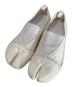 中古・古着 Maison Margiela (メゾンマルジェラ) キャンバスTABIスリッポン　S58WS0126 ホワイト サイズ:37：25000円