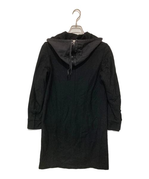 MM6 Maison Margiela（エムエムシックスメゾンマルジェラ）MM6 Maison Margiela (エムエムシックスメゾンマルジェラ) Wジップパーカー ブラック サイズ:４０の古着・服飾アイテム