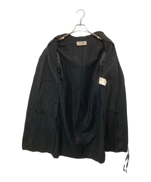 MM6 Maison Margiela（エムエムシックスメゾンマルジェラ）MM6 Maison Margiela (エムエムシックスメゾンマルジェラ) Wジップパーカー ブラック サイズ:４０の古着・服飾アイテム