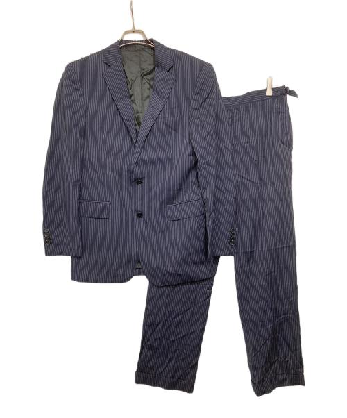 RALPH LAUREN（ラルフローレン）RALPH LAUREN (ラルフローレン) ストライプセットアップスーツ　SR-PX-LM-0006 ネイビー サイズ:36の古着・服飾アイテム