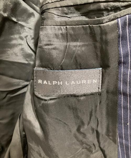 RALPH LAUREN（ラルフローレン）RALPH LAUREN (ラルフローレン) ストライプセットアップスーツ　SR-PX-LM-0006 ネイビー サイズ:36の古着・服飾アイテム