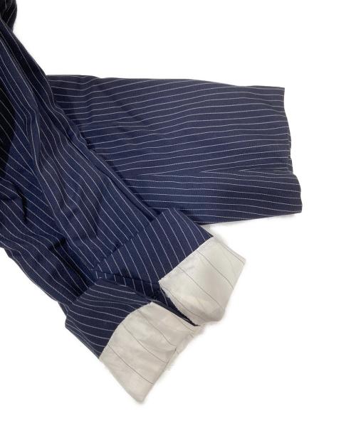 RALPH LAUREN（ラルフローレン）RALPH LAUREN (ラルフローレン) ストライプセットアップスーツ　SR-PX-LM-0006 ネイビー サイズ:36の古着・服飾アイテム