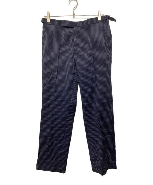 RALPH LAUREN（ラルフローレン）RALPH LAUREN (ラルフローレン) ストライプセットアップスーツ　SR-PX-LM-0006 ネイビー サイズ:36の古着・服飾アイテム