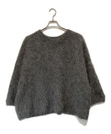 TOTEM（トーテム）の古着「BOXY ALPACA KNIT　ボクシーアルパカニット　244-WRT873-YA0106」｜グレー