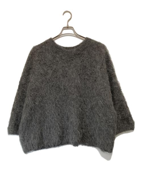 TOTEM（トーテム）TOTEM (トーテム) BOXY ALPACA KNIT　ボクシーアルパカニット　244-WRT873-YA0106 グレー サイズ:XS/Sの古着・服飾アイテム