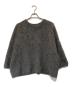 TOTEM（トーテム）の古着「BOXY ALPACA KNIT　ボクシーアルパカニット　244-WRT873-YA0106」｜グレー