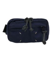 Maison Margiela（メゾンマルジェラ）の古着「MINI CROSSBODY POUCH　ミニクロスボディポーチ　S55WB0014」｜ネイビー