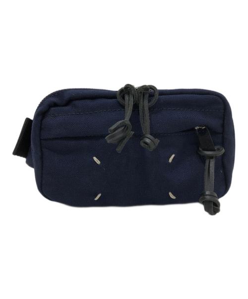 Maison Margiela（メゾンマルジェラ）Maison Margiela (メゾンマルジェラ) MINI CROSSBODY POUCH　ミニクロスボディポーチ　S55WB0014 ネイビーの古着・服飾アイテム