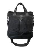 BRIEFINGブリーフィング）の古着「SW WIDE TOTE WR トートバッグ　CG000262I」｜ブラック