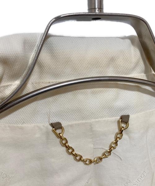 LOUIS VUITTON（ルイ ヴィトン）LOUIS VUITTON (ルイ ヴィトン) コットンジップジャケット ホワイト サイズ:48の古着・服飾アイテム