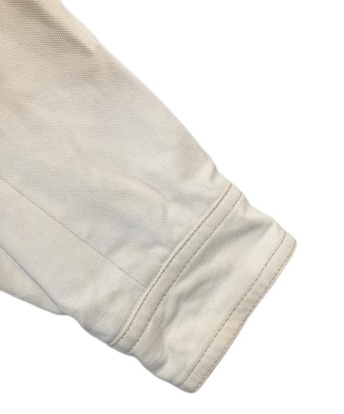 LOUIS VUITTON（ルイ ヴィトン）LOUIS VUITTON (ルイ ヴィトン) コットンジップジャケット ホワイト サイズ:48の古着・服飾アイテム