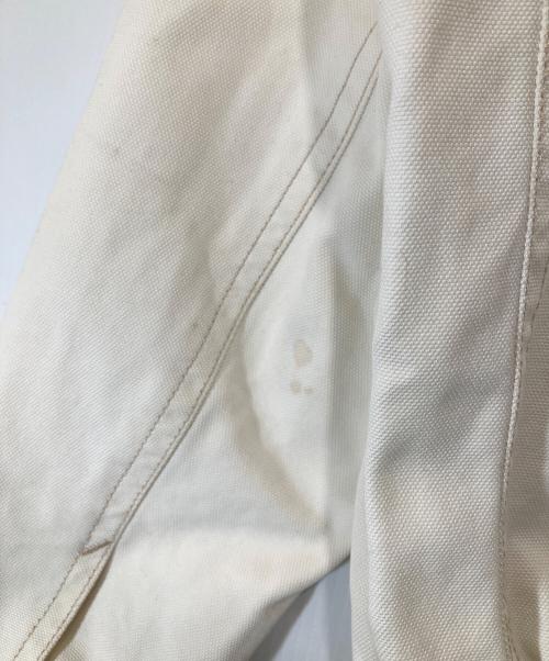 LOUIS VUITTON（ルイ ヴィトン）LOUIS VUITTON (ルイ ヴィトン) コットンジップジャケット ホワイト サイズ:48の古着・服飾アイテム