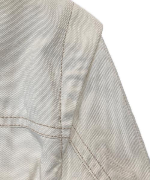 LOUIS VUITTON（ルイ ヴィトン）LOUIS VUITTON (ルイ ヴィトン) コットンジップジャケット ホワイト サイズ:48の古着・服飾アイテム