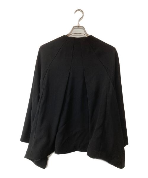 ENFOLD（エンフォルド）ENFOLD (エンフォルド) BOX-TACK JACKET　ボックスタックジャケット　300GA230-0510 ブラック サイズ:36の古着・服飾アイテム