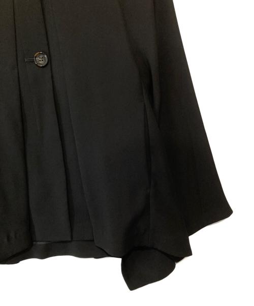 ENFOLD（エンフォルド）ENFOLD (エンフォルド) BOX-TACK JACKET　ボックスタックジャケット　300GA230-0510 ブラック サイズ:36の古着・服飾アイテム