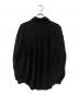 ENFOLD (エンフォルド) PE TWILL CIRCLE SHIRT　ピーイーツイルサークルシャツ　300HA230-1480 ブラック サイズ:38：17000円