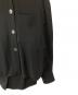 中古・古着 ENFOLD (エンフォルド) PE TWILL CIRCLE SHIRT　ピーイーツイルサークルシャツ　300HA230-1480 ブラック サイズ:38：17000円