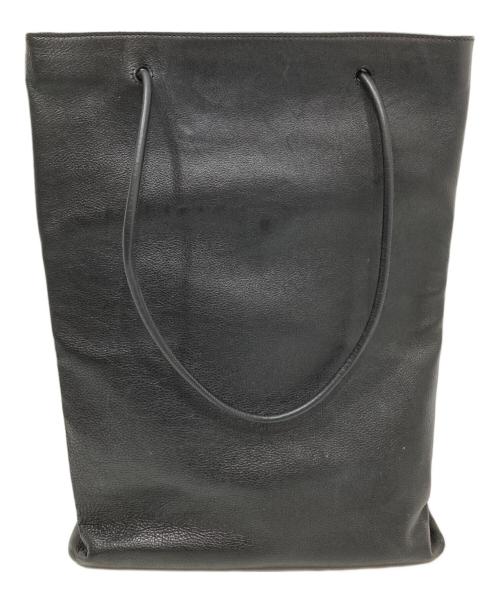 BALENCIAGA（バレンシアガ）BALENCIAGA (バレンシアガ) North South Leather Shopping Tote Bag Medium　ノース サウス レザー ショッピング トート バッグ ミディアム　482545 ブラックの古着・服飾アイテム