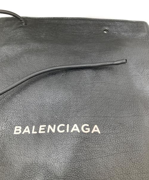 BALENCIAGA（バレンシアガ）BALENCIAGA (バレンシアガ) North South Leather Shopping Tote Bag Medium　ノース サウス レザー ショッピング トート バッグ ミディアム　482545 ブラックの古着・服飾アイテム