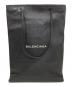 BALENCIAGA（バレンシアガ）の古着「North South Leather Shopping Tote Bag Medium　ノース サウス レザー ショッピング トート バッグ ミディアム　482545」｜ブラック