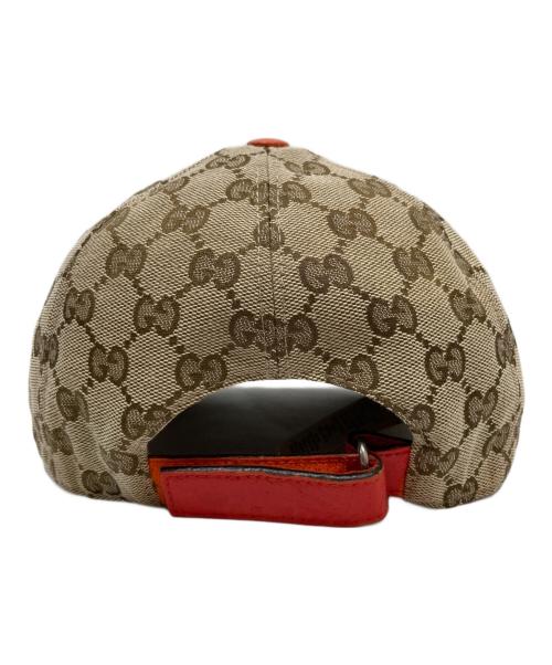 GUCCI（グッチ）GUCCI (グッチ) THE NORTH FACE (ザ ノース フェイス) キャップ 672155 4HAJR ベージュの古着・服飾アイテム