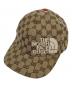 GUCCI（グッチ）の古着「キャップ 672155 4HAJR」｜ベージュ