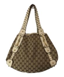 GUCCI（グッチ）の古着「ハンドバッグ　162900」｜ベージュ