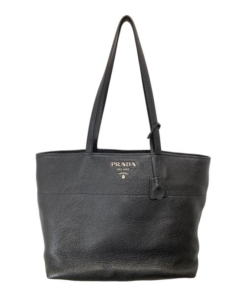 PRADA（プラダ）PRADA (プラダ) VITELLO PHENIX　ヴィッテロ・フェニックス　トートバッグ　1BG203 ブラック サイズ:TUの古着・服飾アイテム