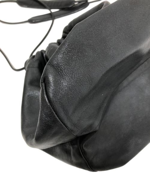 JIL SANDER（ジルサンダー）JIL SANDER (ジルサンダー) レザーバッグ ブラックの古着・服飾アイテム