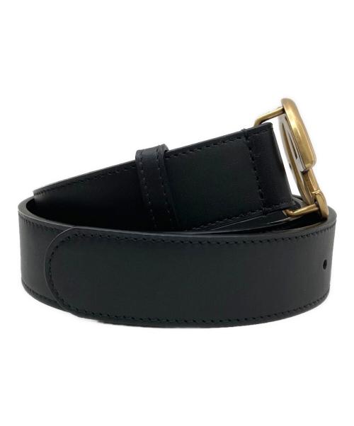 GUCCI（グッチ）GUCCI (グッチ) GGマーモント ロゴバックルベルト 414516 ブラックの古着・服飾アイテム