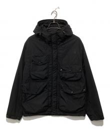 C.P COMPANY（シーピーカンパニー）の古着「Chrome-R Hooded Goggle Jacket 19CMOW010A-005904G ジップアップ ゴーグル ミディアムジャケット クロームアール」｜ブラック